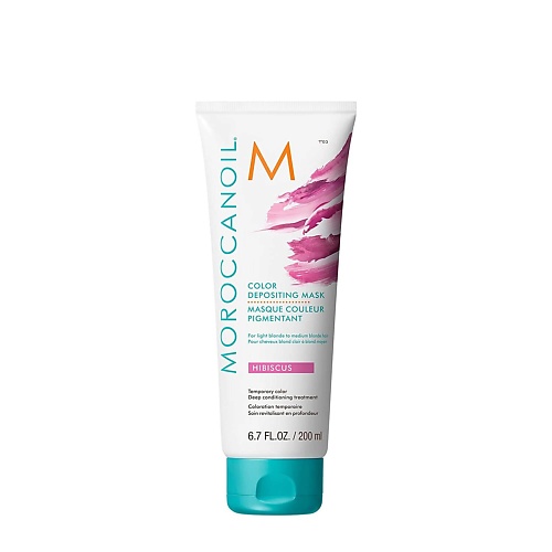 фото Moroccanoil тонирующая маска для волос color depositing hair mask