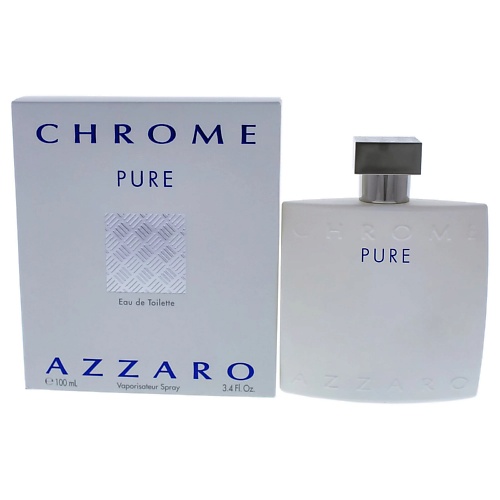 AZZARO Туалетная вода Chrome Pure 100.0 azzaro подарочный набор azzaro chrome