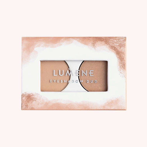 LUMENE Компактные тени для век Bright Eyes Eyeshadow Duo