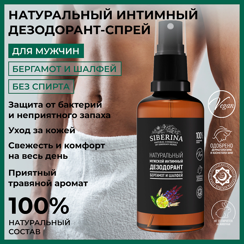 Гель для интимной гигиены для мужчин серия «Men Care» - Looky Look