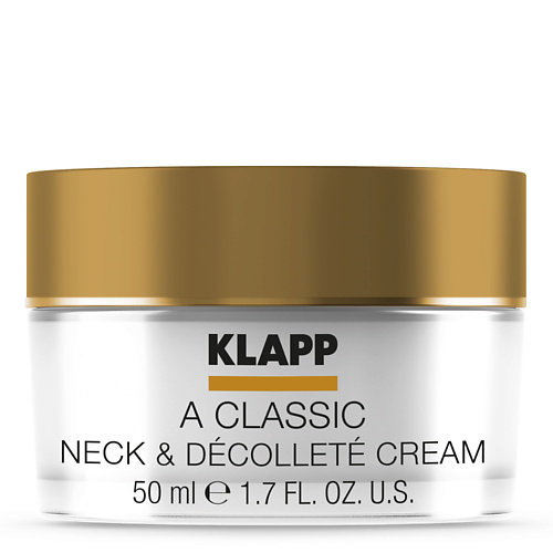 Крем для шеи KLAPP COSMETICS Крем для шеи и декольте A CLASSIC  Neck & Decollete Cream