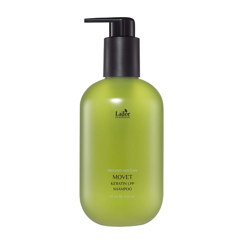 фото Lador парфюмированный бессульфатный шампунь для волос с кератином keratin lpp shampoo movet 350.0