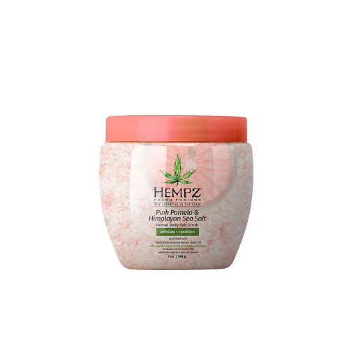 HEMPZ Скраб для тела Помело Гималайская соль / Pink Pomelo & Himalayan Sea Salt Herbal Body Scrub 198.0