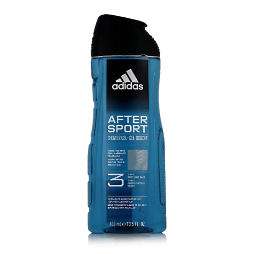 ADIDAS Мужской гель для душа After Sport 3-в-1 400.0 adidas natural vitality 30
