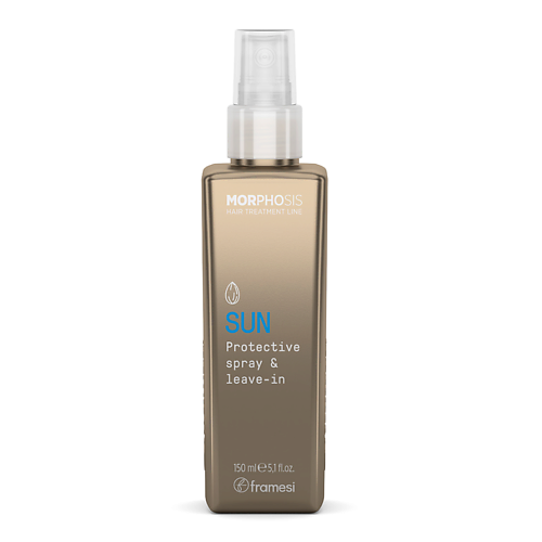 FRAMESI Спрей солнцезащитный MORPHOSIS HAIR TREATMENT LINE SUN PROTECTIVE SPRAY & LEAVE-IN 150.0