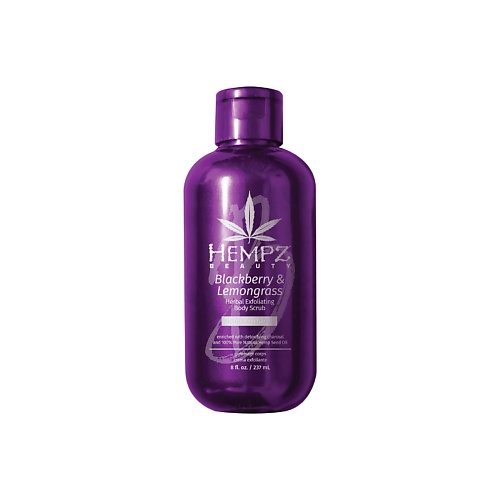 HEMPZ Скраб для тела Ежевика Лемонграсс/Beauty Blackberry & Lemongrass Herbal Exfoliating Body Scrub 237.0