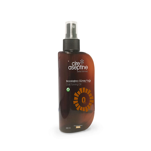 Масло для загара CIRE ASEPTINE Масло для загара 0 SPF Dark Tanning Oil