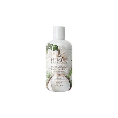 Гель для душа HEMPZ Гель для душа Белая Гардения и Кокос / White Gardenia & Coconut Palm Herbal Body Wash