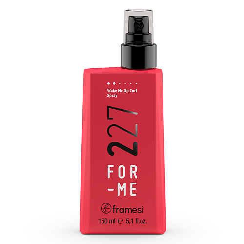 Спрей для укладки волос FRAMESI Спрей для кудрявых волос FOR-ME 227 WAKE ME UP CURL SPRAY, 150 мл