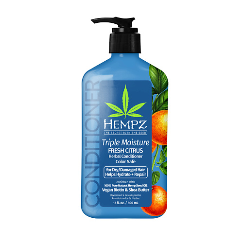 Кондиционер для волос HEMPZ Кондиционер Тройное увлажнение / Triple Moisture Fresh Citrus Herbal Conditioner