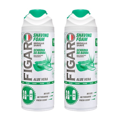 Пена для бритья FIGARO Пена для бритья ALOE VERA