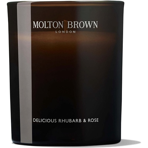 MOLTON BROWN Ароматическая свеча Delicious Rhubarb & Rose Luxury Scented 190.0