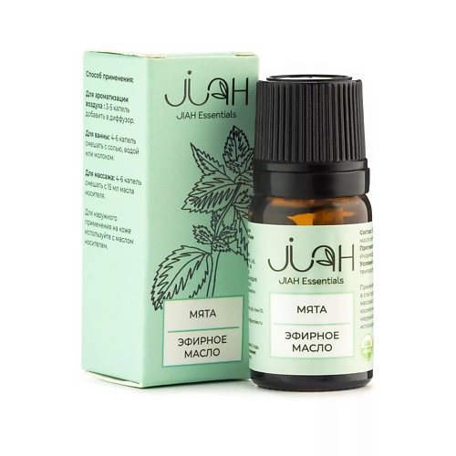 Масло для тела JIAH Эфирное масло мята (Mint Essential (Oil)