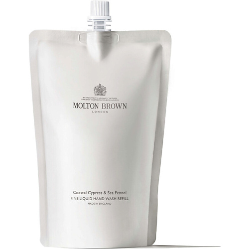 MOLTON BROWN Мыло жидкое Coastal Cypress & Sea Fennel Fine Liquid Hand Wash сменное 400.0