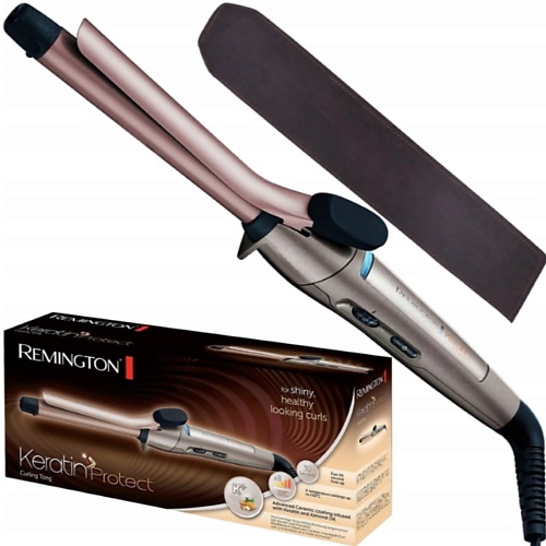 REMINGTON Щипцы для волос KERATIN PROTECT 19ММ CI5318, 8 настроек, до 210 C