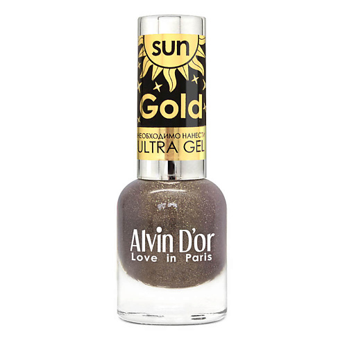 ALVIN D’OR Лак для ногтей SUN GOLD, 01 Солнечная роза