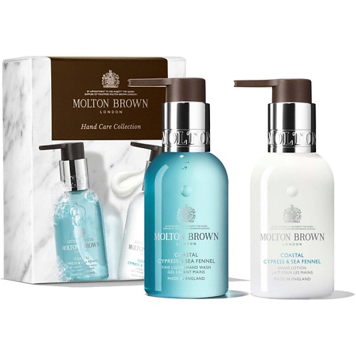 MOLTON BROWN Набор для душа Coastal Cypress & Sea Fennel Hand Duo