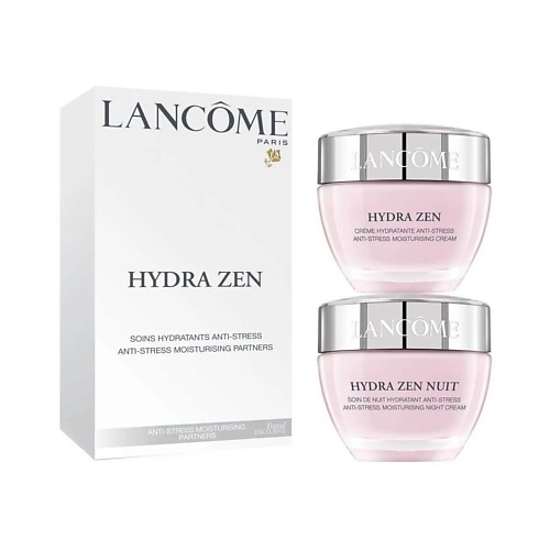 LANCOME Набор для чувствительной кожи Hydra Zen: Дневной крем + Ночной крем