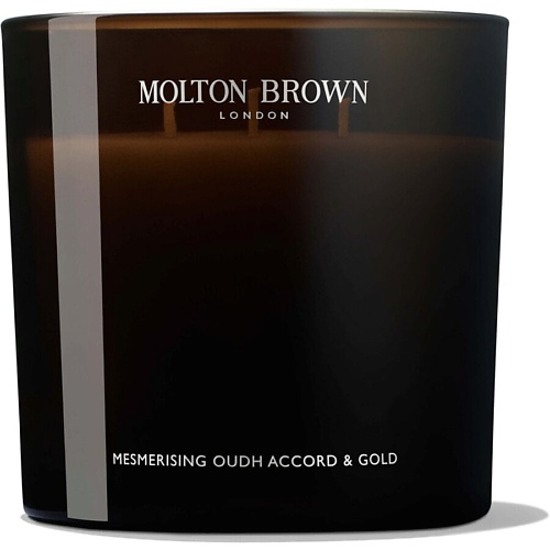 MOLTON BROWN Ароматическая свеча Mesmerising Oudh Accord & Gold 190.0