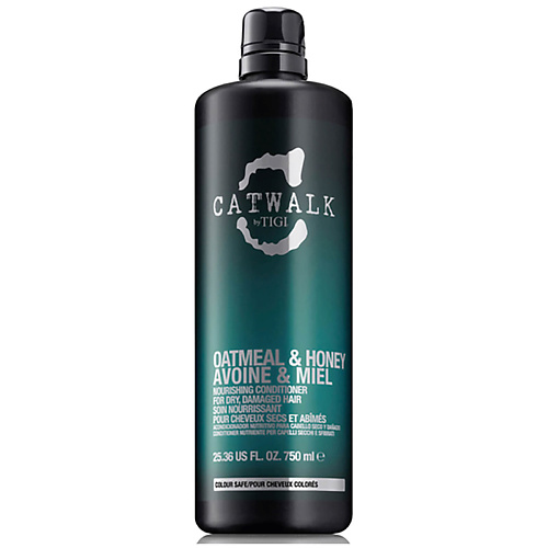 TIGI Питательный кондиционер для сухих и ломких волос Catwalk Oatmeal & Honey Nourishing Conditioner 750.0