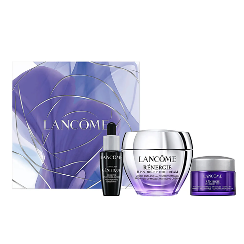 LANCOME Набор Renergie HPN 300-Peptide: Дневной крем + Ночной крем + Сыворотка для лица