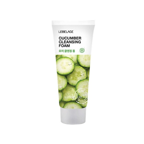 Пенка для снятия макияжа LEBELAGE Пенка с экстрактом огурцов  CLEANSING FOAM CUCUMBER