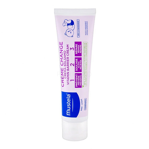 MUSTELA Успокаивающий крем под подгузник 1 2 3 Vitamin Barrier Cream 100.0