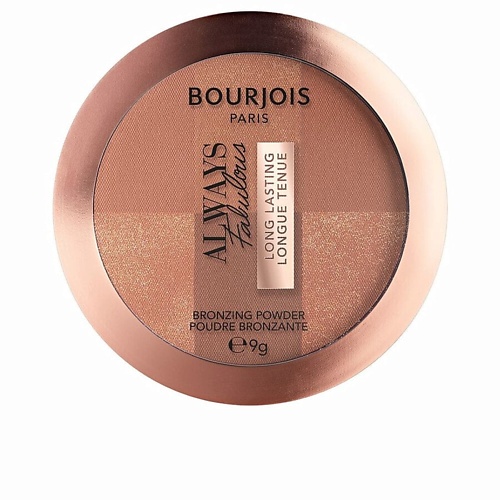 Пудра для лица BOURJOIS Компактная бронзирующая пудра Always Fablous