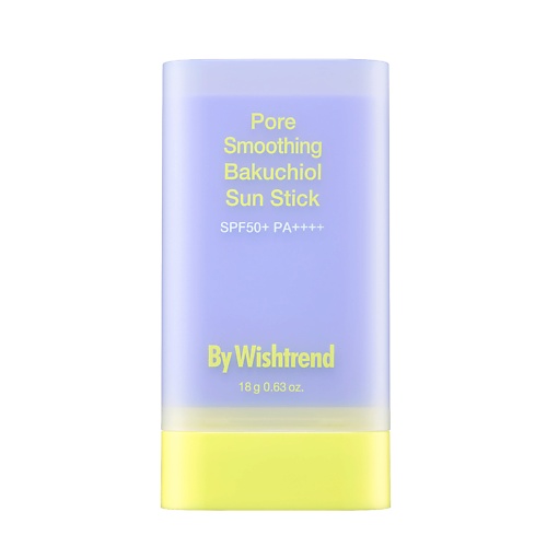 Стик для лица BY WISHTREND Солнцезащитный стик Pore Smoothing Bakuchiol Sun Stick