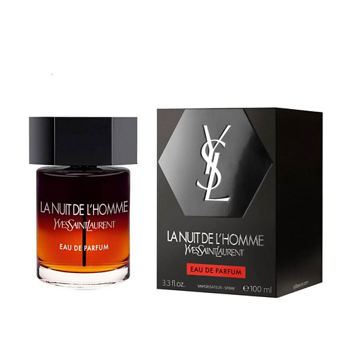 Парфюмерная вода YVES SAINT LAURENT Мужская парфюмерная вода La Nuit De L´Homme EUA De Parfum