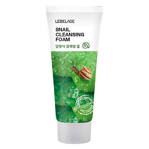 Пенка для снятия макияжа LEBELAGE Очищающая пенка с муцином улитки SNAIL RE VITAL CLEANSING FOAM