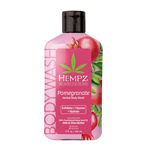 Гель для душа HEMPZ Гель для душа Гранат Pomegranate Herbal Body Wash