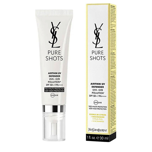 Спрей для лица YVES SAINT LAURENT Солнцезащитный лосьон для лица Shots Airthin UV Defender SPF 50+