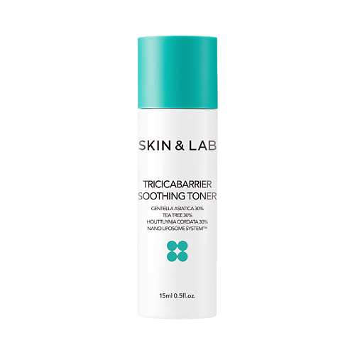 SKIN&LAB Тонер для лица Tricicabarrier Soothing Toner 15.0