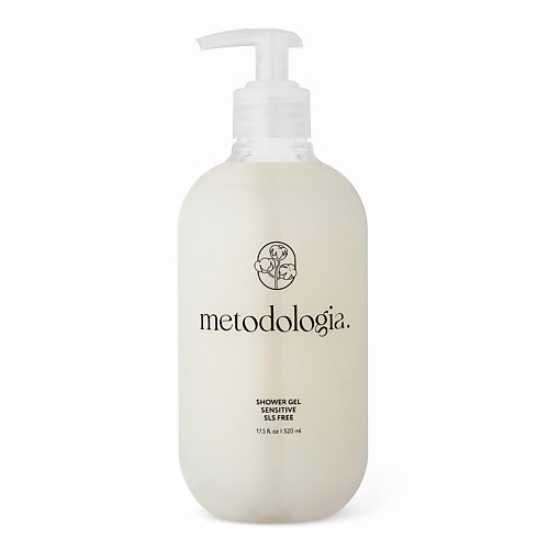 METODOLOGIA. Бессульфатный крем-гель для душа для чувствительной кожи Sensitive 520.0
