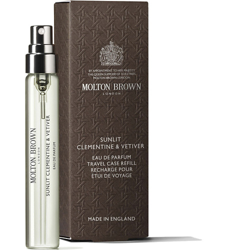 MOLTON BROWN Сменный блок в дорожном футляре Sunlit Clementine & Vetiver 7.0