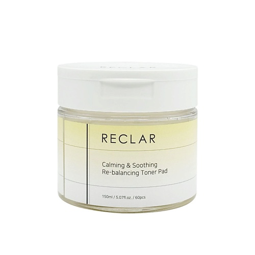 RECLAR Успокаивающие тонер-пэды для лица Calming&Soothing Toner Pad 150.0