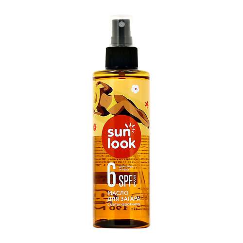 Масло для загара SUN LOOK Масло для загара SPF-6