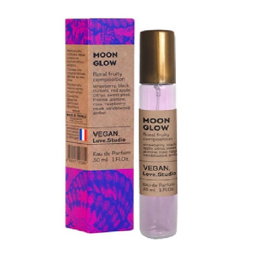 VEGAN.LOVE.STUDIO Парфюмерная вода женская Moon Glow черная смородина клубника малина фрезия сандал 30.0