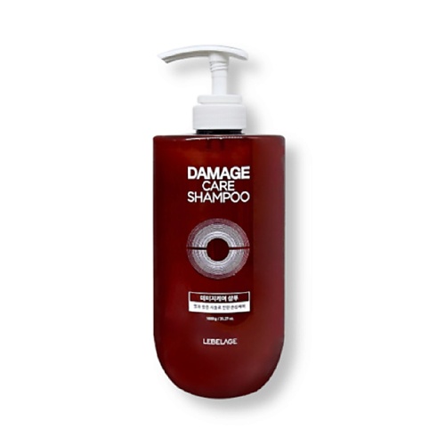 LEBELAGE Шампунь для поврежденных волос DAMAGE CARE SHAMPOO 10000 713₽