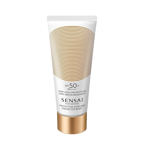 SENSAI Солнцезащитный крем для тела  Silky Bronze Cellular Protective SPF50+, водостойкий 150.0