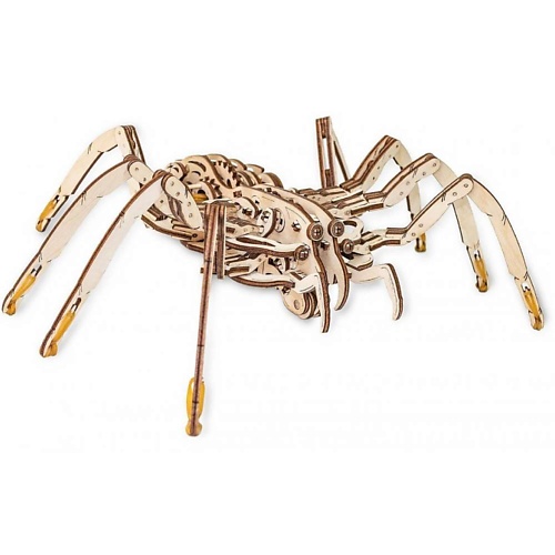 Конструктор EWA ECO-WOOD-ART Деревянный конструктор 3D SPIDER (Паук)