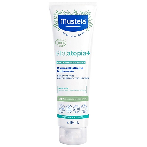 Крем для тела MUSTELA Восстанавливающий крем против зуда и сухости Stelatopia+ Lipid-replenishing