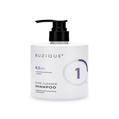 BUZIQUE Шампунь BUZIQUE Pure Cleanse Хелатный очищающий перед холодными процедурами 500.0