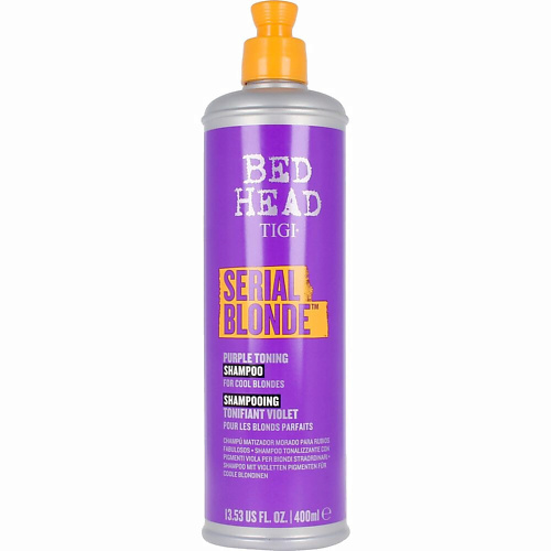 TIGI Тонирующий шампунь для светлых волос BED HEAD serial blonde purple toning 400.0