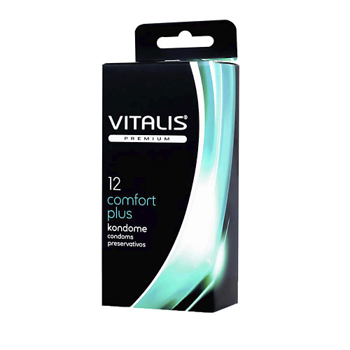 VITALIS Презервативы PREMIUM Comfort Plus, Анатомической формы 12.0