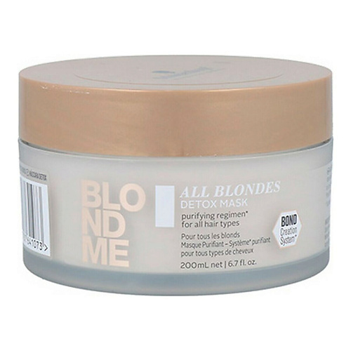 Маска для волос BLOND ME Маска детокс для всех типов волос блонд BLONDES DETOX MASK