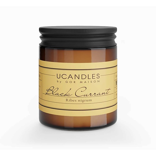 Свеча UCANDLES Свеча Black Currant Botanique VASO