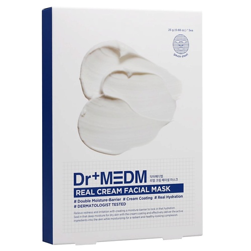 DERMAL Dr+MEDM Тканевая крем-маска для лица 25.0