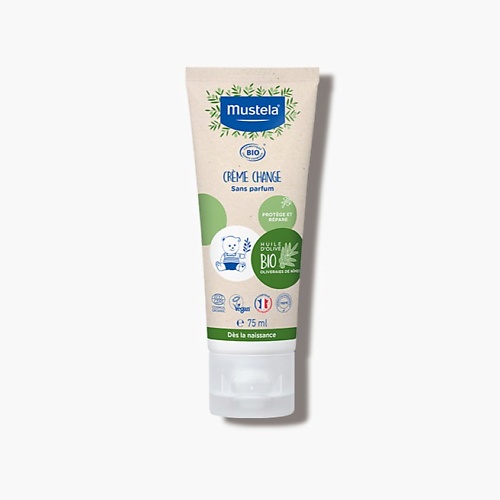 MUSTELA Успокаивающий крем под подгузник Bio Diaper Cream 75.0